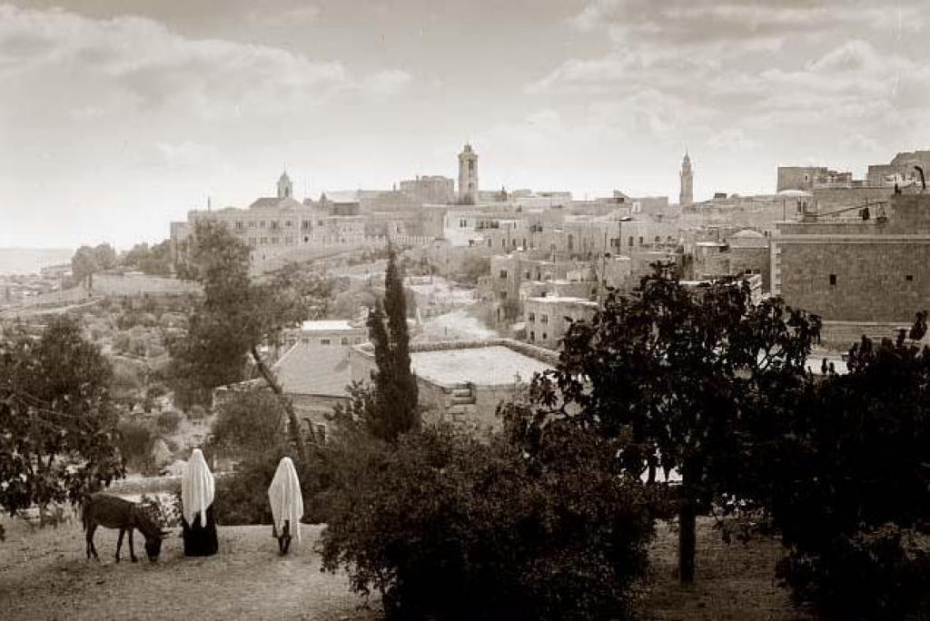 Фото 1898 года (панорама), Вифлеем со стороны Иерусалима